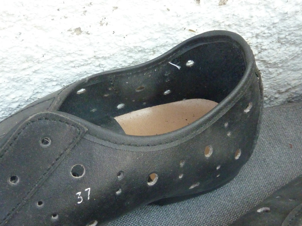 Chaussures de cyclisme ancienne   - RIVAT - Made in France - T37 modele Galibier