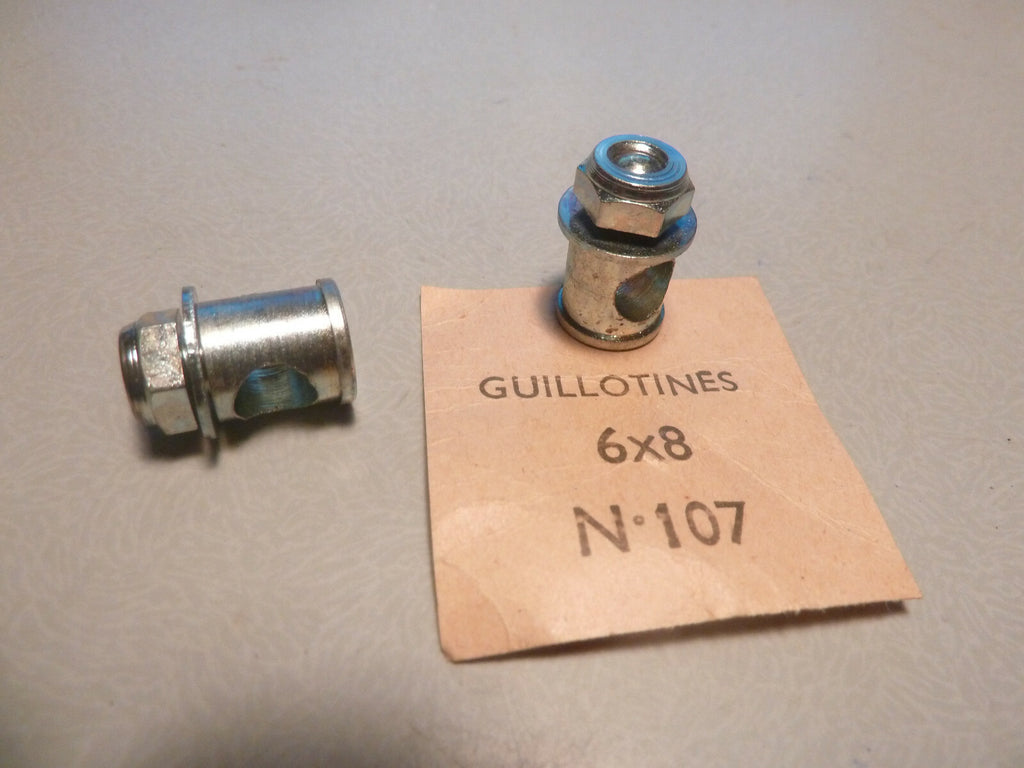 ✨ 2 Guillotines de Freins Vélo Vintage – 6x8 mm ALGI FRANCE NOS ✨
