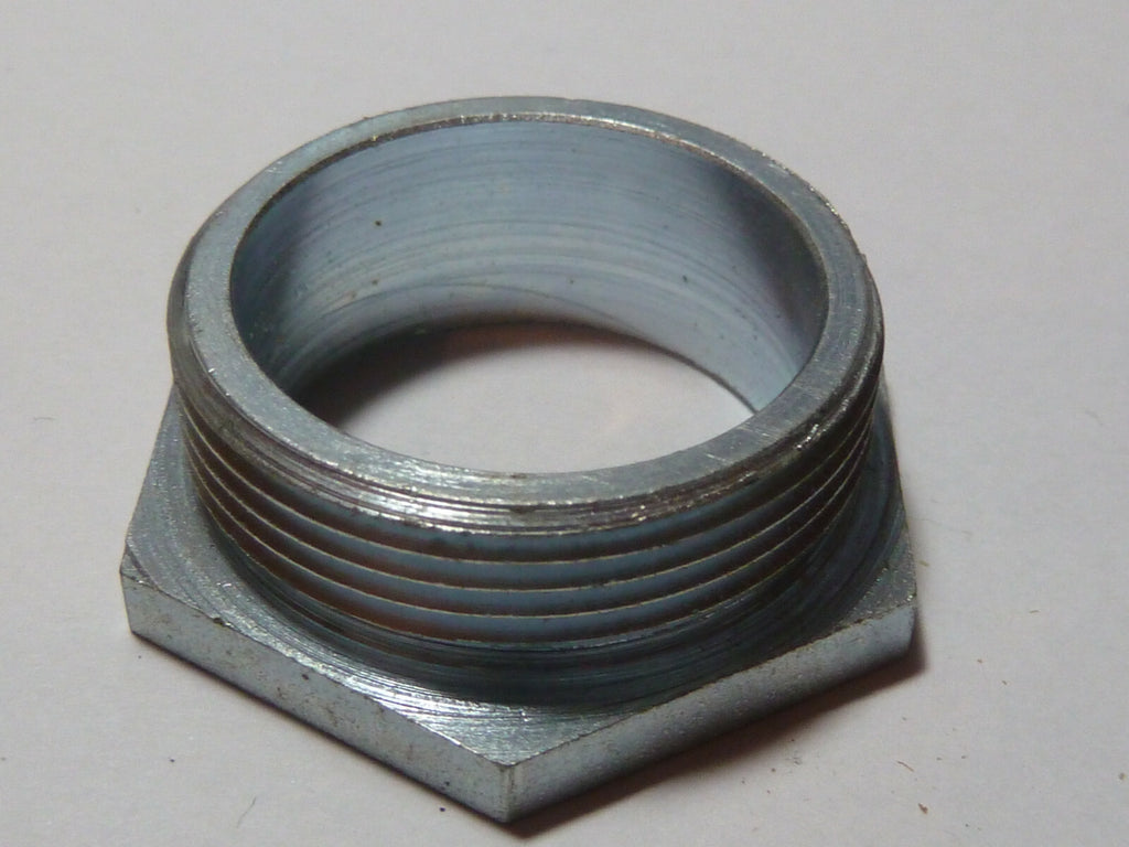 Ecrou echappement motobecane 6 pans de 32 mm diamètre intérieur 26 mm pas 32x1.5