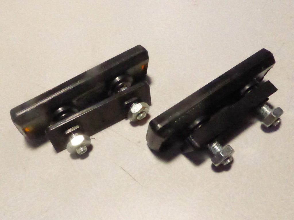 Set Of 2 Vintage Cat Eye RR-0223 Pedal Reflectors TPP30 Amber Black CatEye Japan