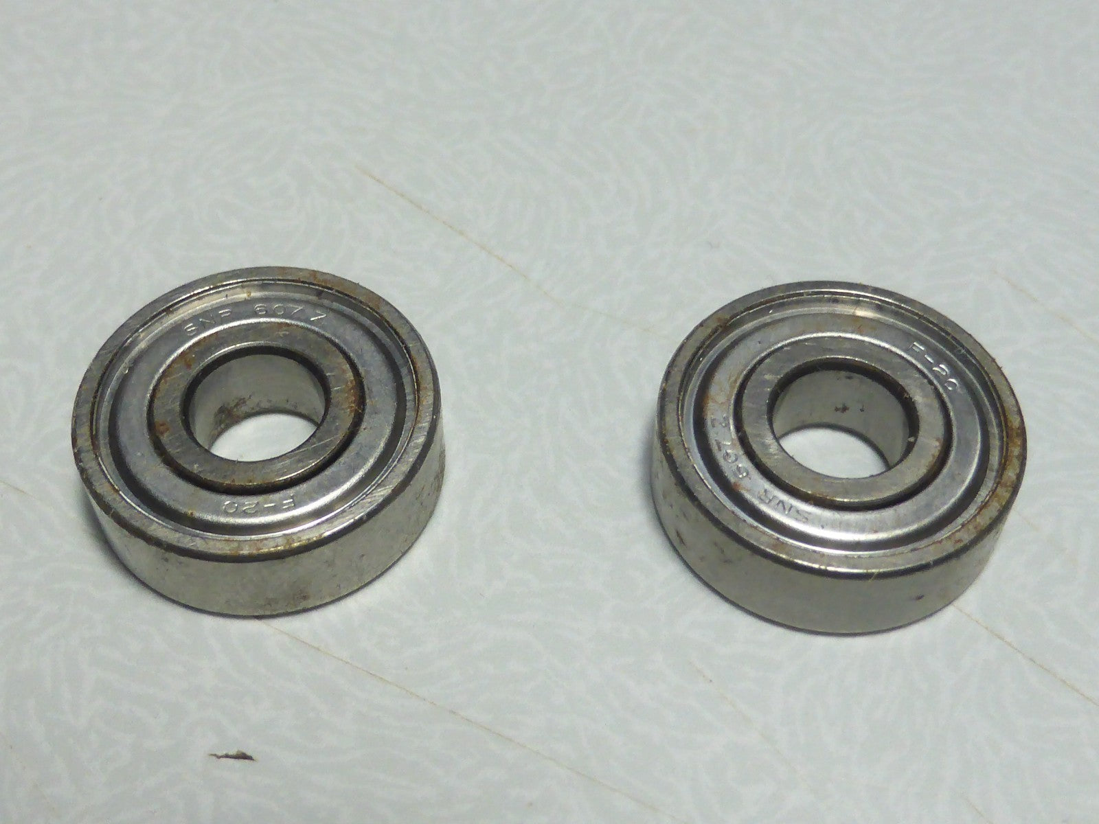 ✨2 roulements SNR 607 F-20 7x19x6 mm billes acier gorges profondes industriel✨