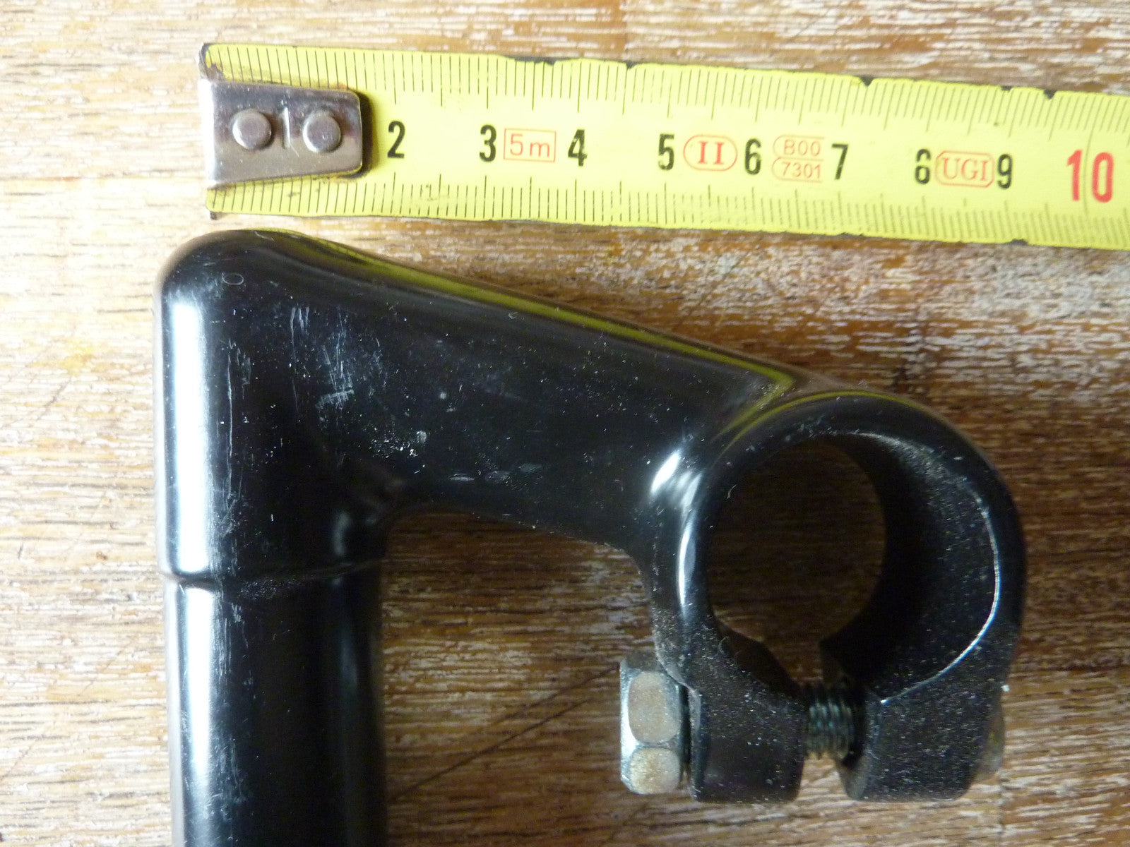 Potence 22 mm 230 Haut 65 long 25 mm guidon Noir