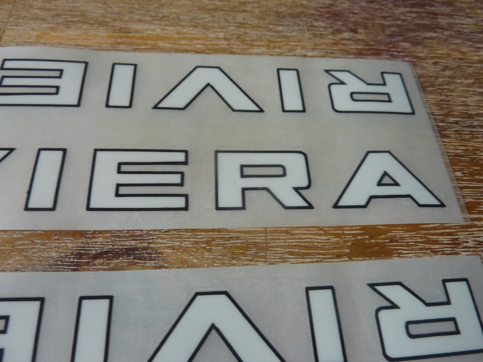 RIVIERA 2 Vintage Stickers bike decal / autocollant velo eroica
