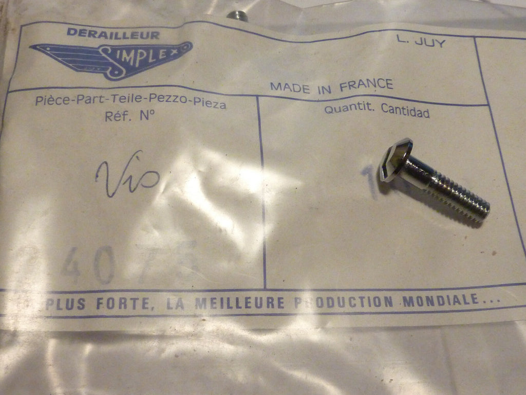 ✨ NOS Simplex 1 vis manettes 4075 simplex bolts screw New 1 bolt LJ SLJ ✨
