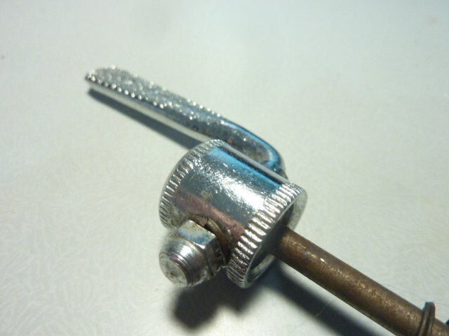 NOS  attache rapide Quick Release rear Skewer Eroica 1970 wheel skewer BREV STOP