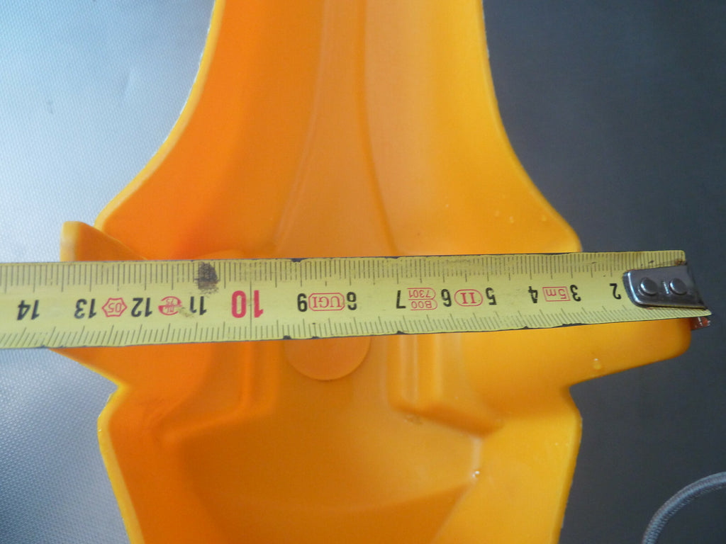 garde boue plastique vintage mobylette mob jaune avant