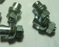 NOS neu 4 anciennes SERRE TRINGLE  L 17,4 X 8 X D 5mm POUR TRINGLE 5 mm VINTAGE