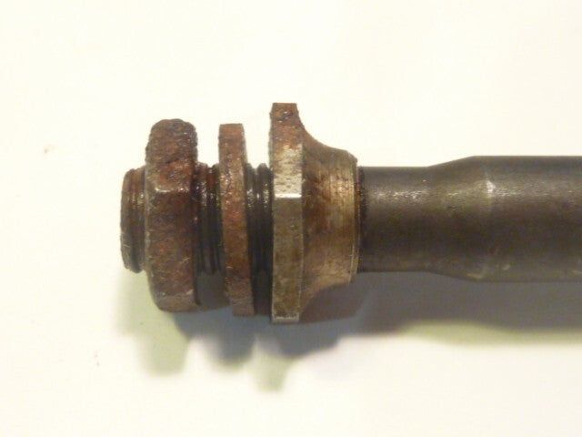 NOS 1 Axe pédale droite Lyotard 120 mm neuf ancien stock  velo cyclo solex