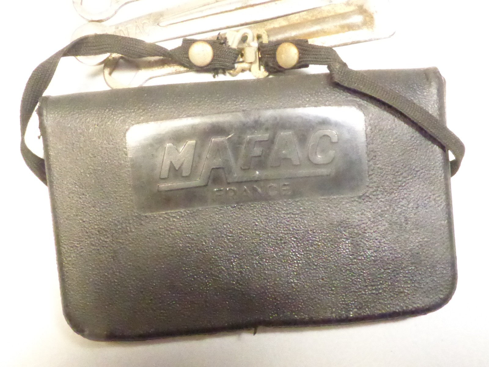 Pochette Trousse à outils vélo années 70 MAFAC avec  outils