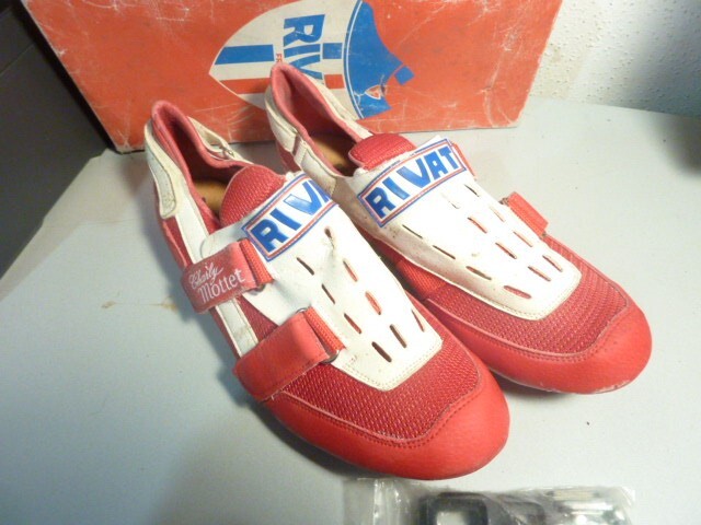 Chaussures cyclisme ancienne Rivat 603 Ventoux  Made in France  taille 40 / 41