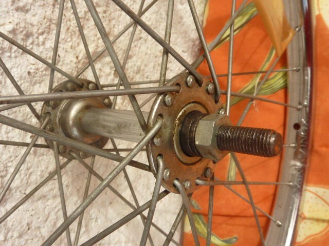 RARE Saminox Samir 500A ROUE velo wheels peugeot pneu 500x28 jante 500x21 20"