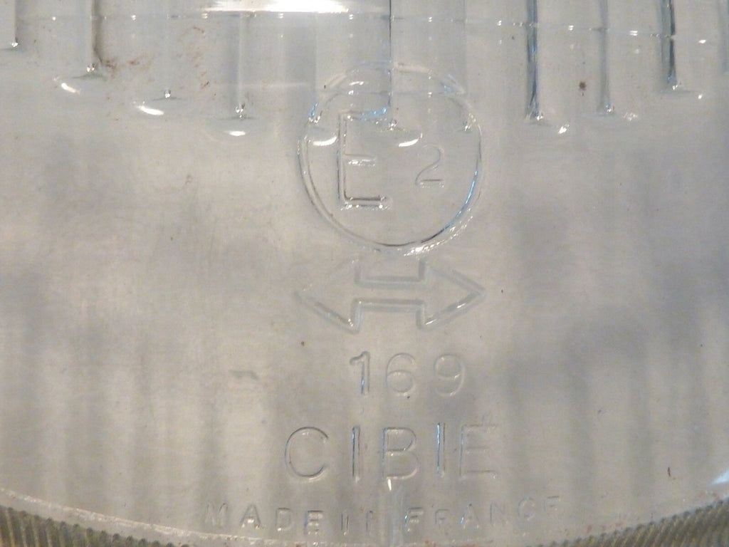 PEUGEOT  CITROEN    VERRE  DE  PHARE  CIBIE 169