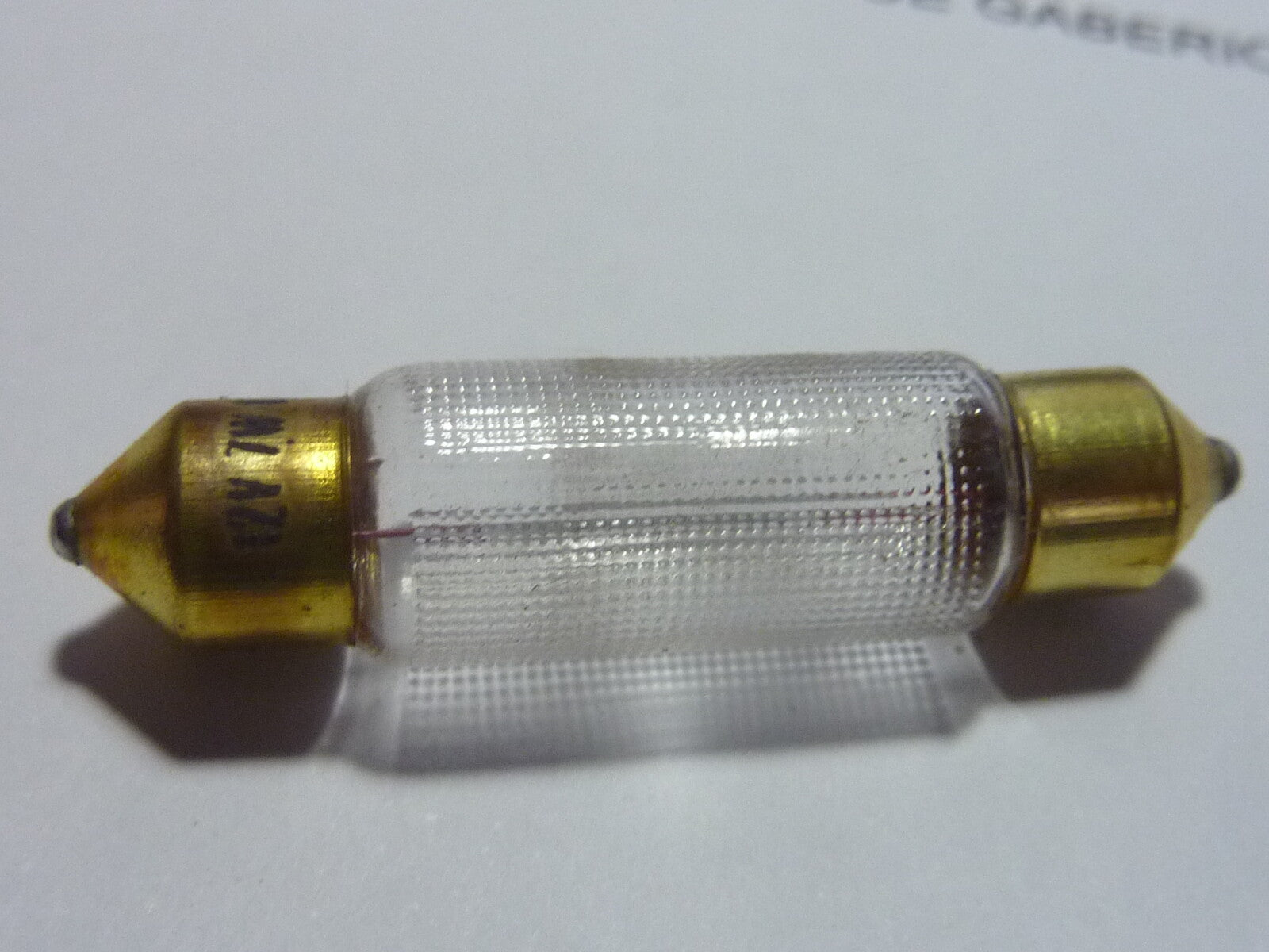 ✨ NOS – Lampe ampoule NORMA type “Navette” – 12V 7W – 10x42 – Ancien stock ✨