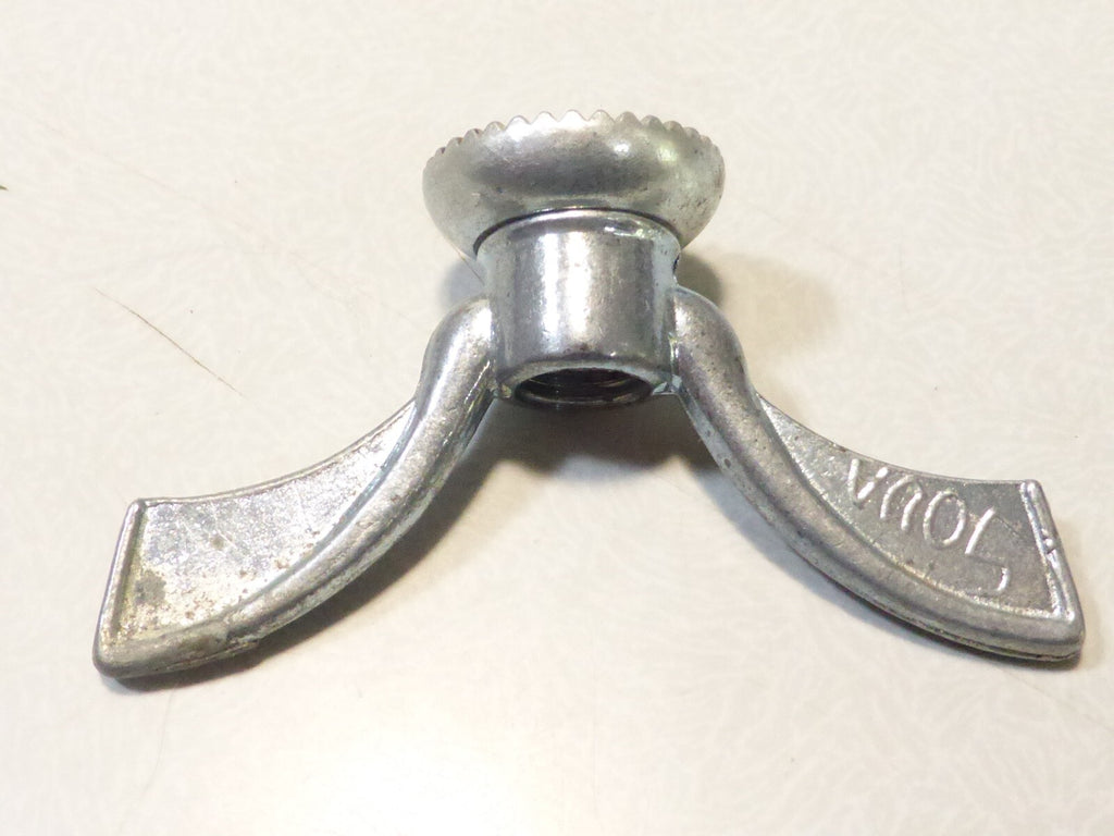 2 vintage papillons d'axe sova 9.5 mm pas de 1