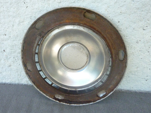 1 anciens vintage ENJOLIVEUR DE ROUE chromé 275 mm