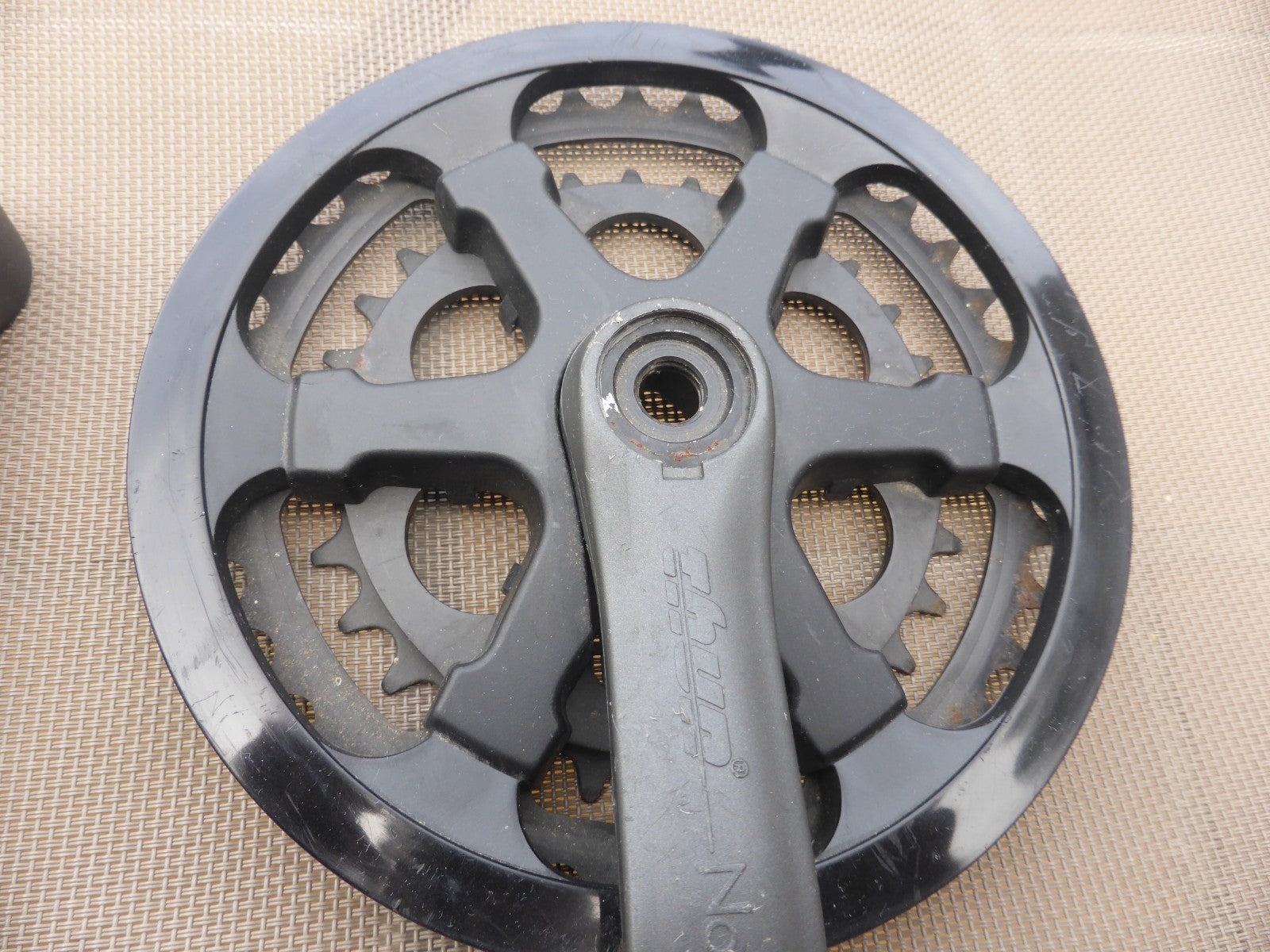 NOS Pédalier THUN NOVA velo vintage 30/38 dents  centre carré  manivelle 150 mm