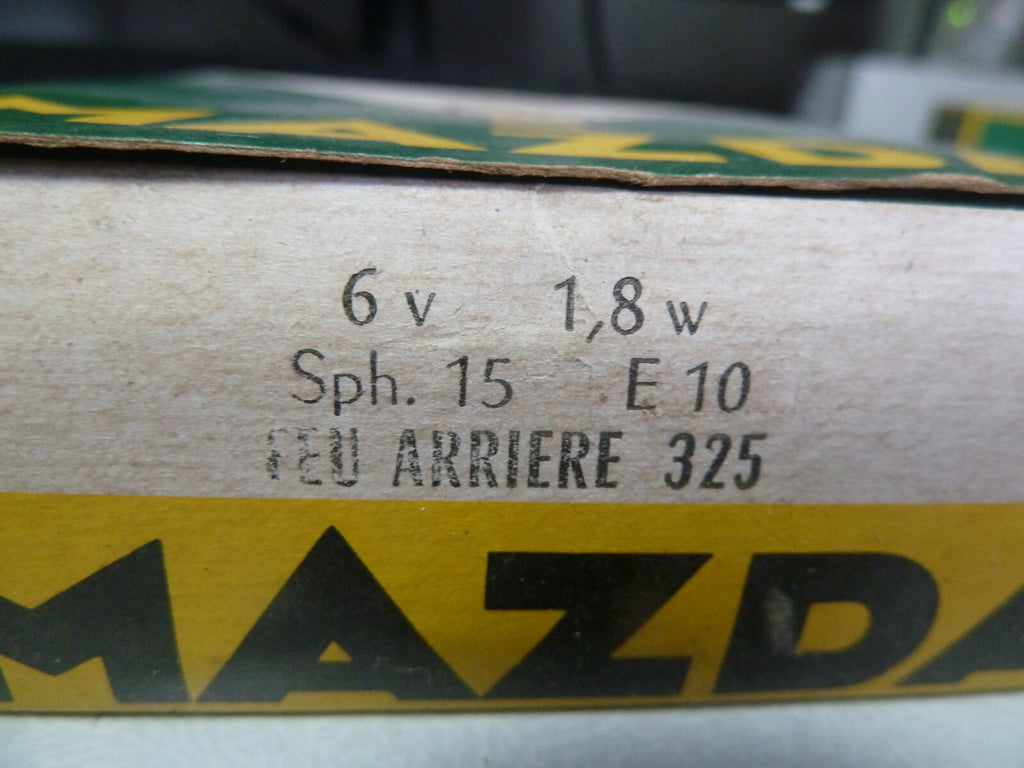 1 AMPOULE A VIS 6V 1.8W SOLEX MOBYLETTE MOTOBECANE MOTOCONFORT MBK PEUGEOT