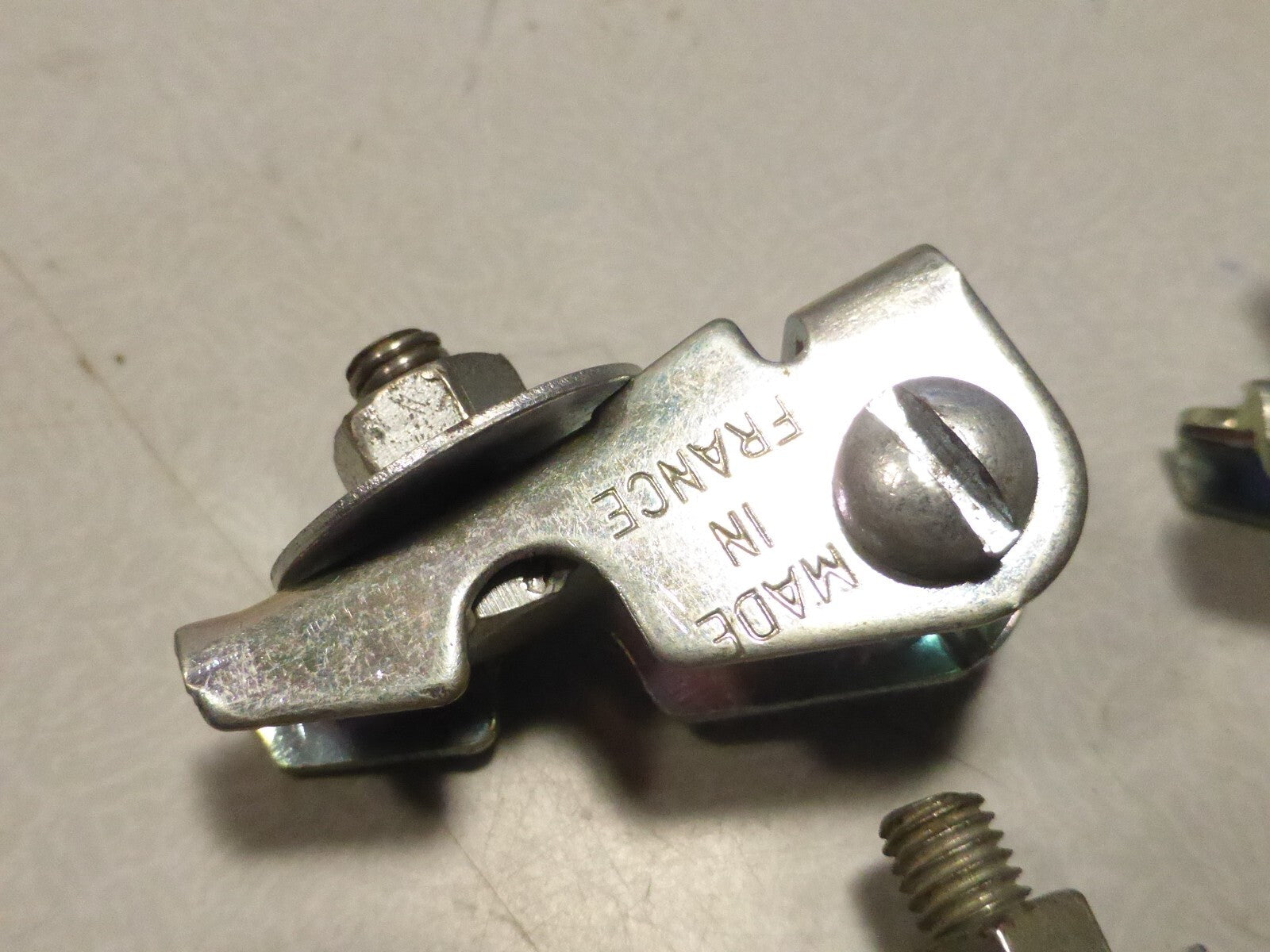 ✨ NOS lot 6 Support de Phare Vélo Cibié / Soubitez – Attache Vintage ✨