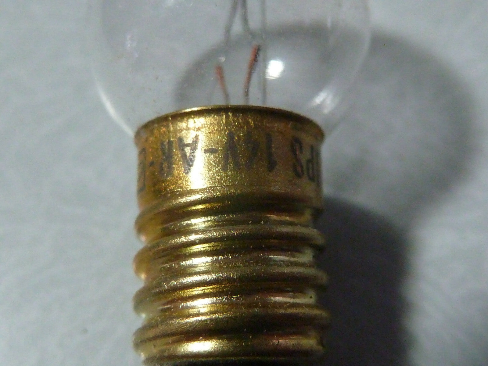 NOS OLD FRANCE PHILIPS 14V SPH 15 E10 AMPOULE FEU AR LIGHTING solex