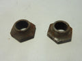 vintage 2 écrous d'axe de pédales vintage Lyotard Ø 7