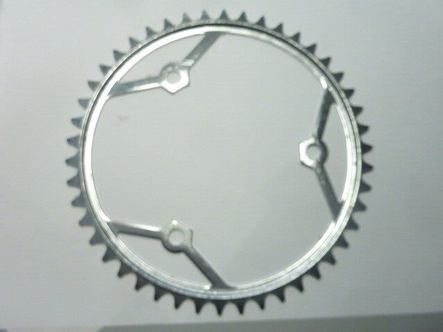 ✨ NOS Plateau 46 dents BCD 116 – acier chromé – vélo vintage / fixie – 1/8 ✨