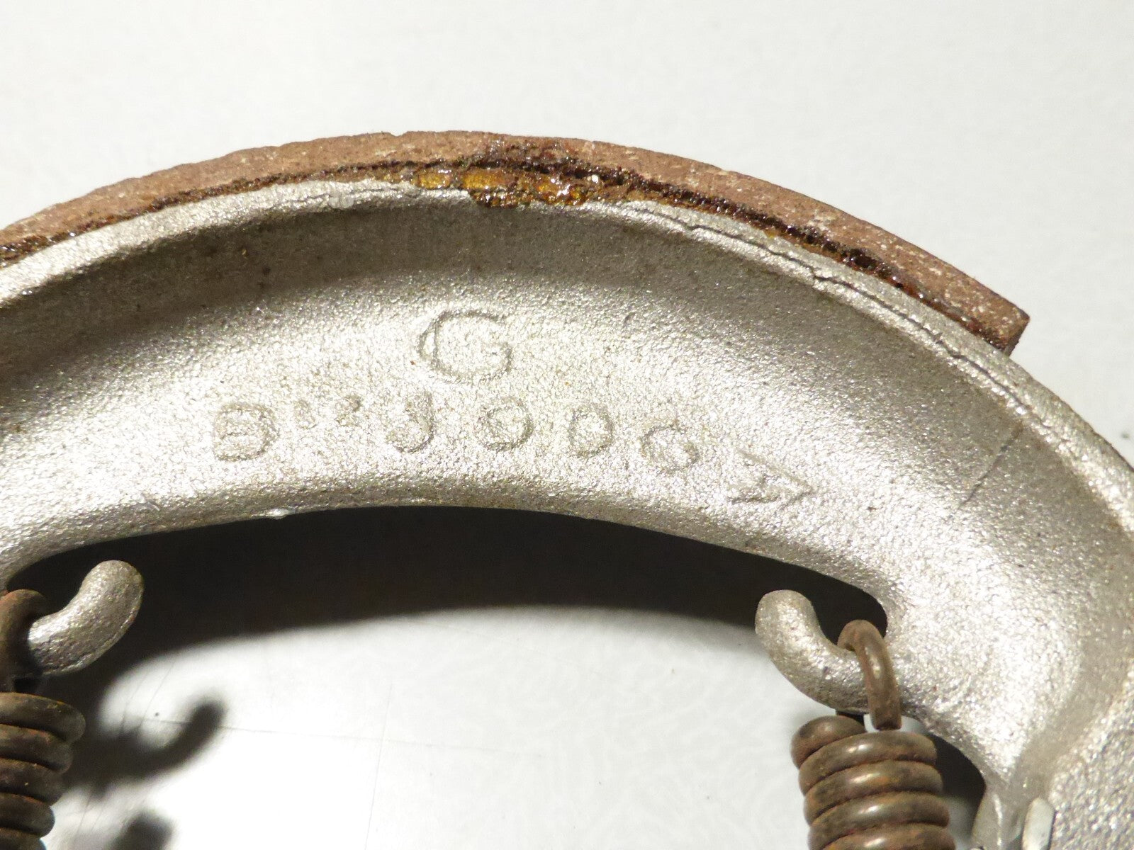 Mâchoires de frein à tambour neuve ancien stock pour Ø 90 LELEU SGDG breveté