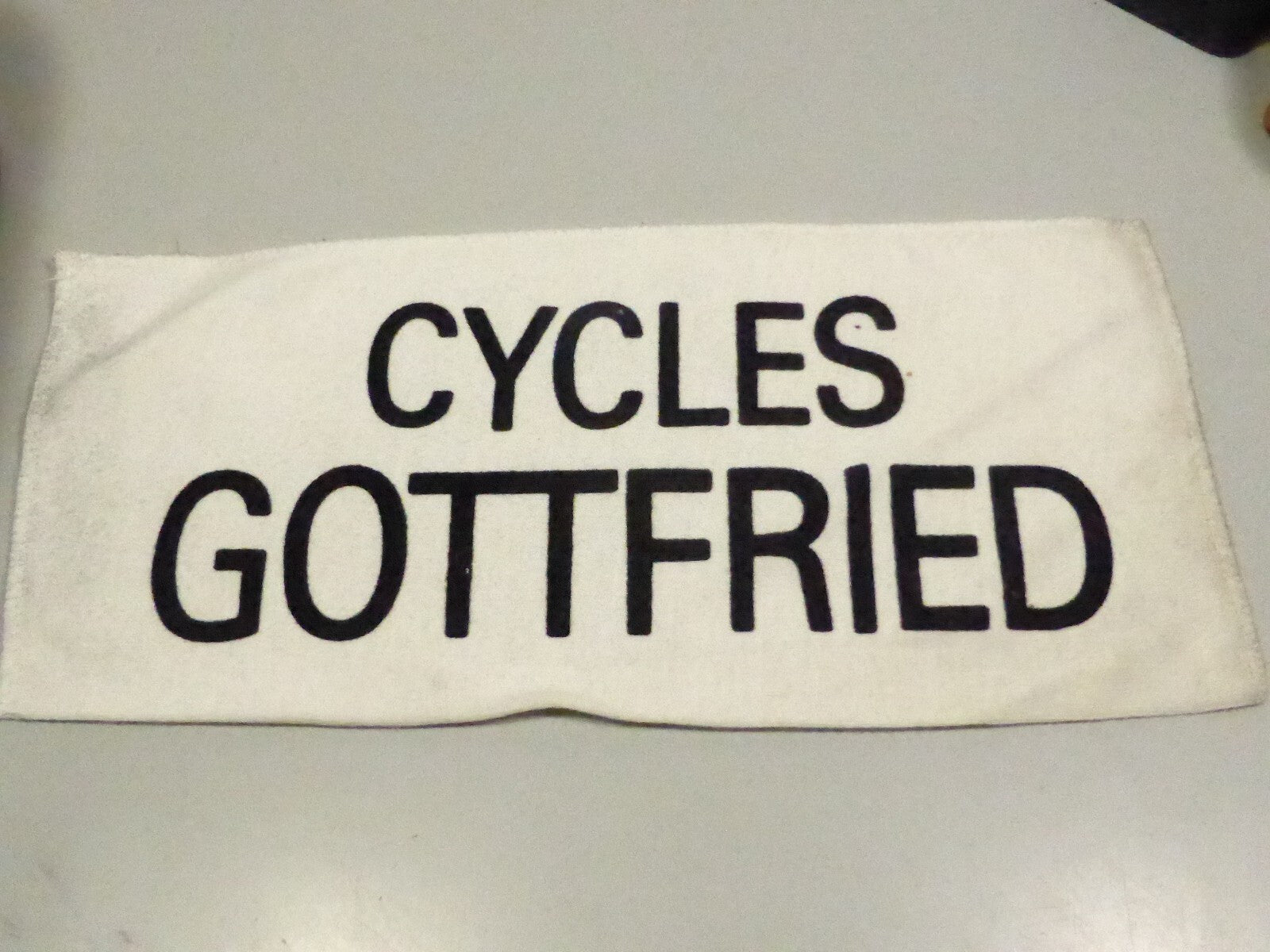 NOS Dossard coton Maillot cycliste vintage cycles Gottfried  t- short