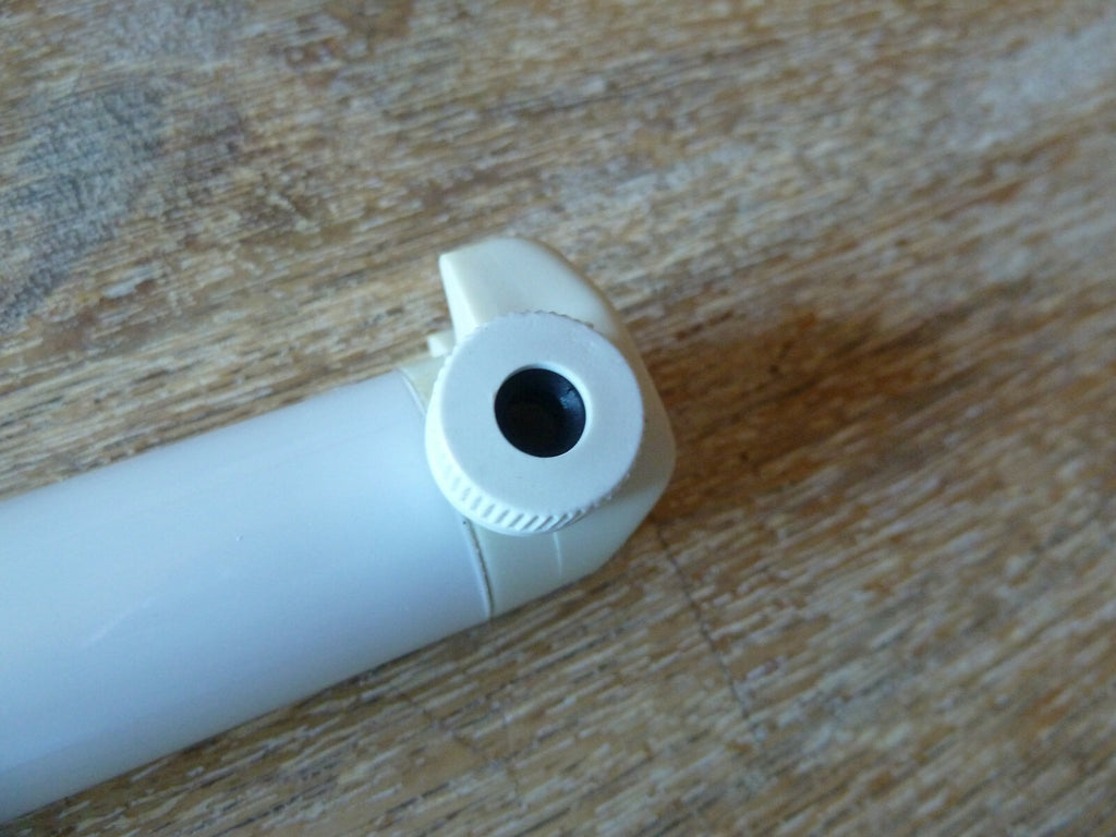 NOS NEW  rare pompe vintage SKS COURSE blanche pump made in France Eroica