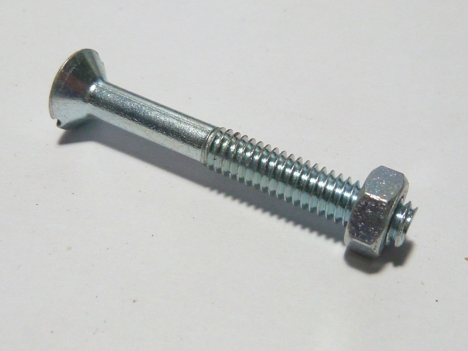 80 ALGI boulons avec ecrou 5x40 tete fendu ancien stock neuf