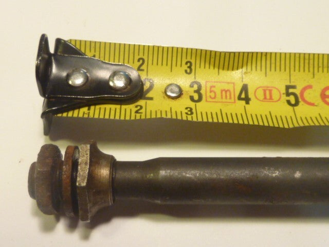 NOS 1 Axe pédale droite Lyotard 120 mm neuf ancien stock  velo cyclo solex