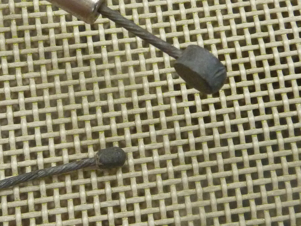 NOS Gaine  grise gaz décompresseur Freins ???   Câble 0.85 cm  Vintage