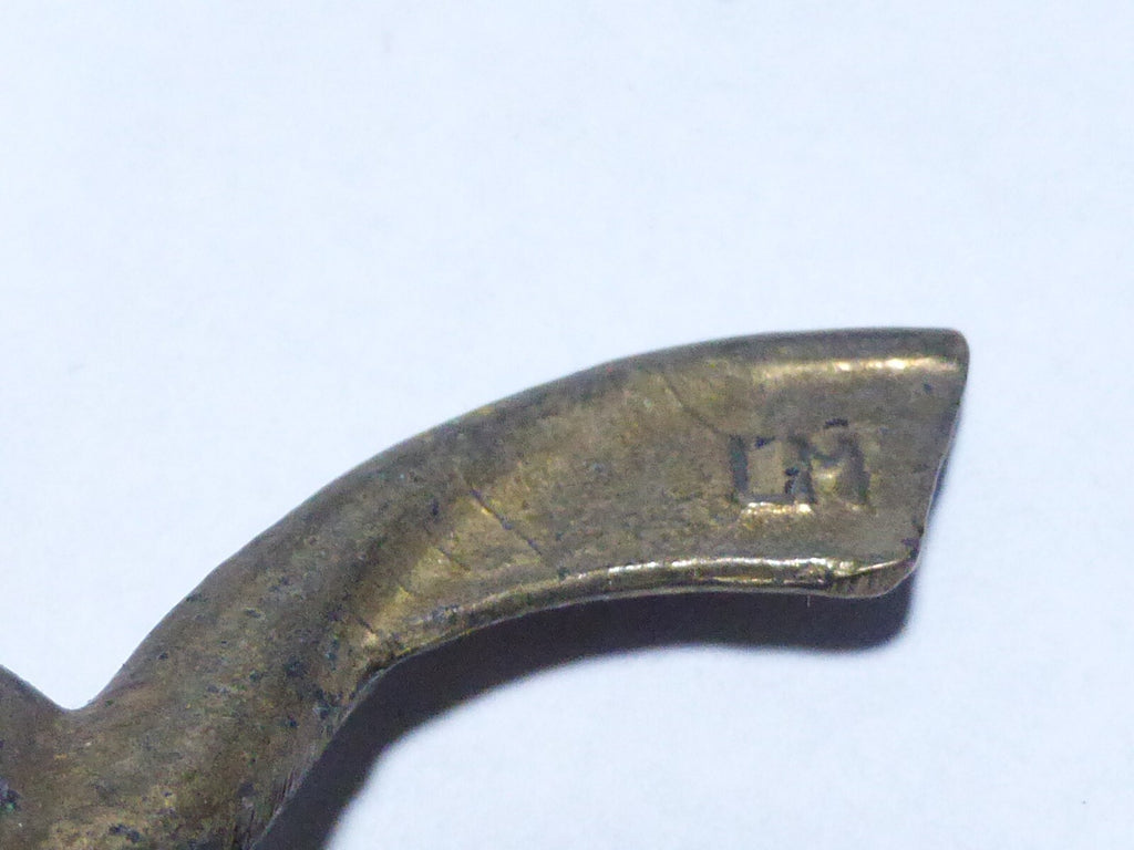 2 anciens Ecrous Papillon Velo Ancien Set Wing Nuts Brass 9 mm vintage LM
