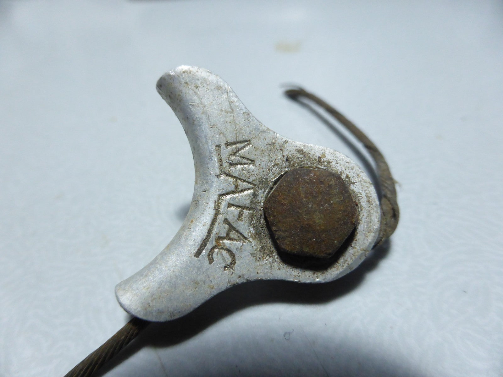 Butée de gaine Mafac frein arrière brake cable velo ancien vintage pontet
