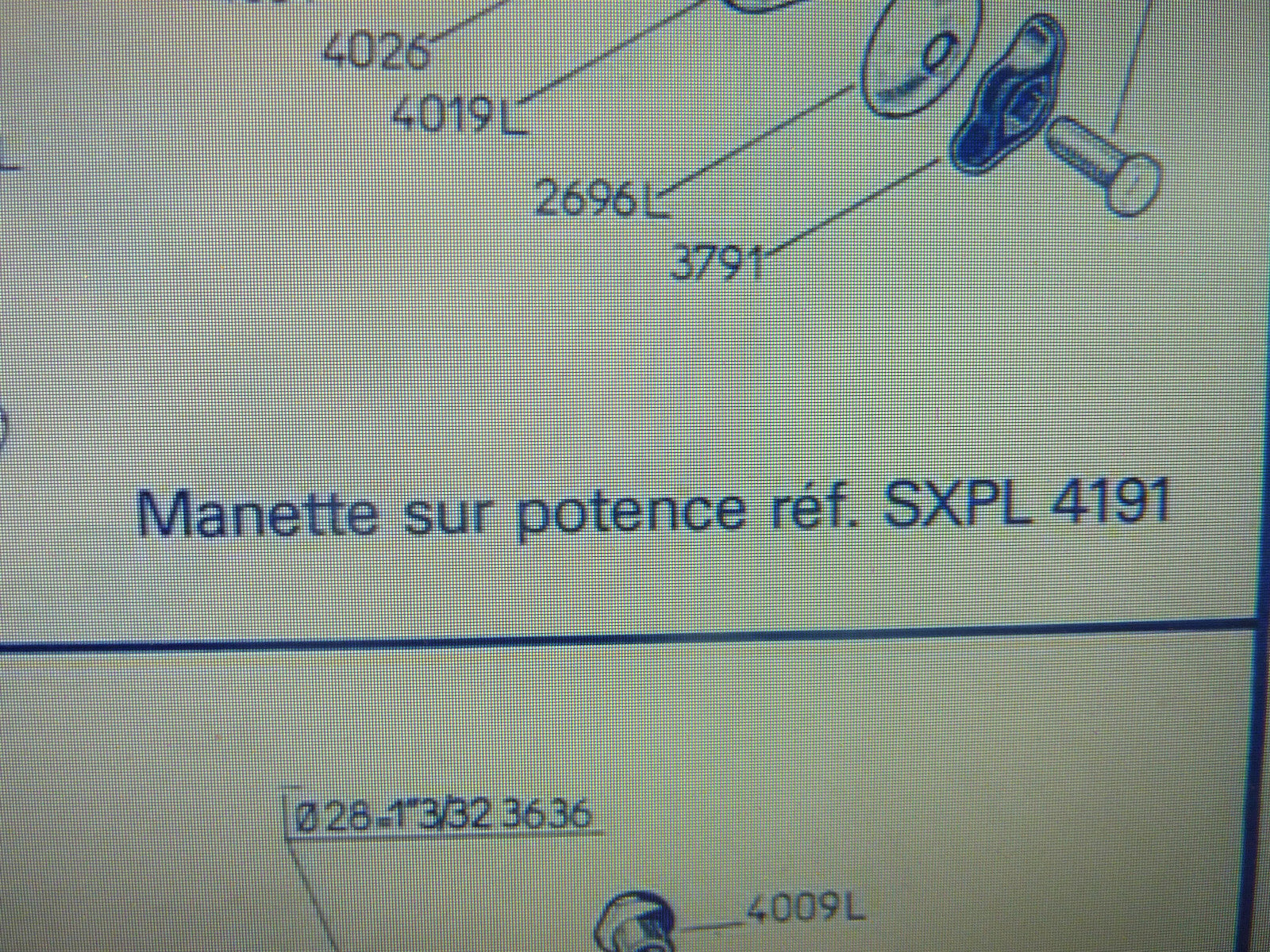 ✨ NOS 1 rondelle 4026  simplex  levier vitesses  vintage  SXP 4189 SXPL 4191✨