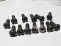 NOS lot vis  M5 fixation collier porte gourde pas 0.80 vintage