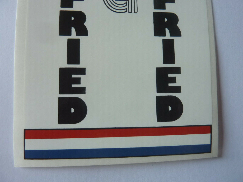 anciens Gottfried Vintage 2 autocollants velo / bike stickers / decals  eroica
