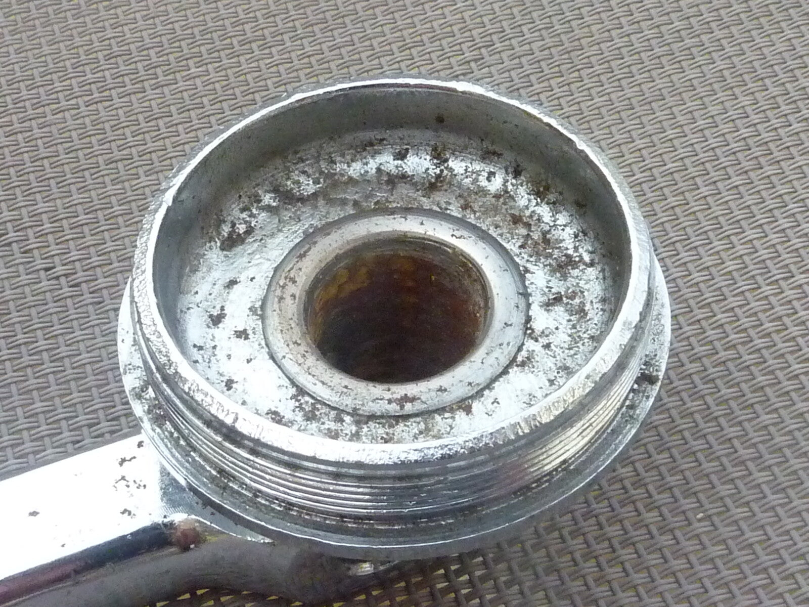 NOS ancienne Manivelle a clavette Solida 48 mm mobylette vélo 170 mm