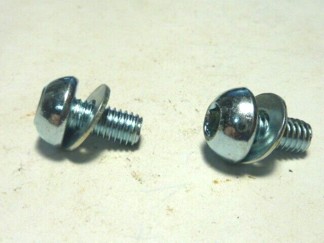 2 Vis de pivot pour frein cantilever et V-brake VTT chromé courtes ancien stock