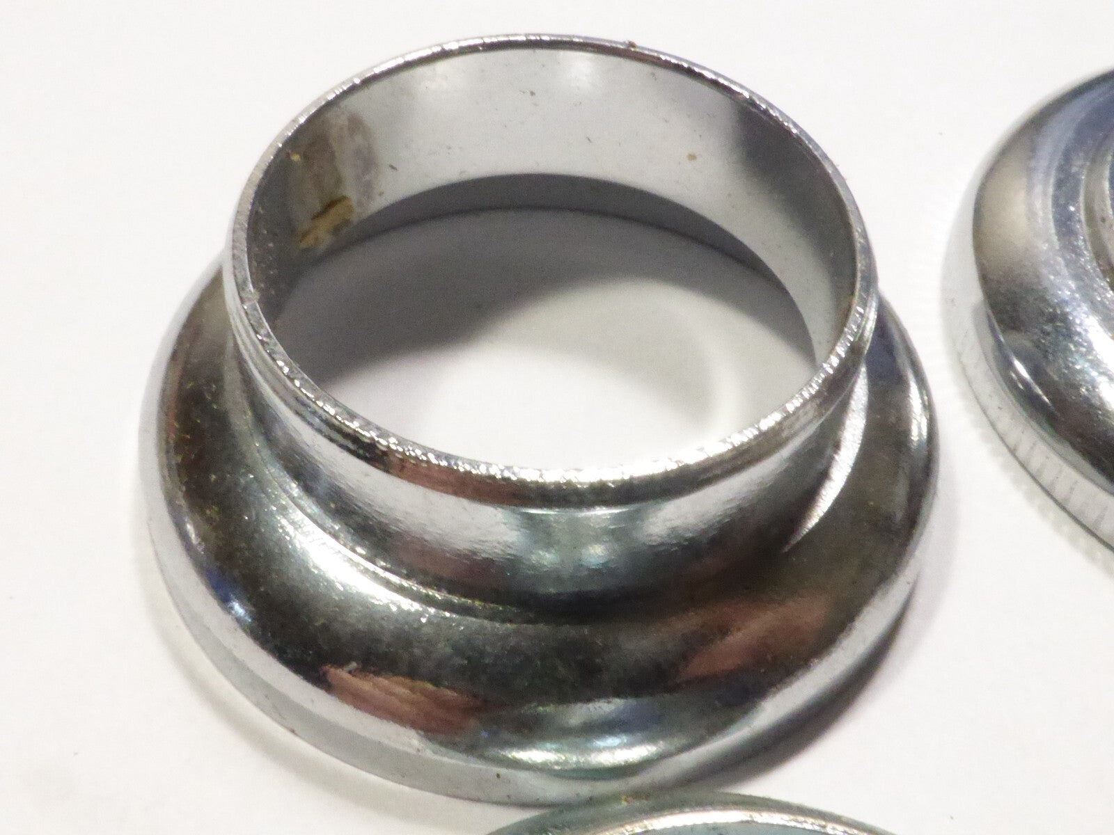 ✨ Jeu de Direction Vélo Vintage NOS – Ø 25,4 mm – Chromé – Made in France ✨