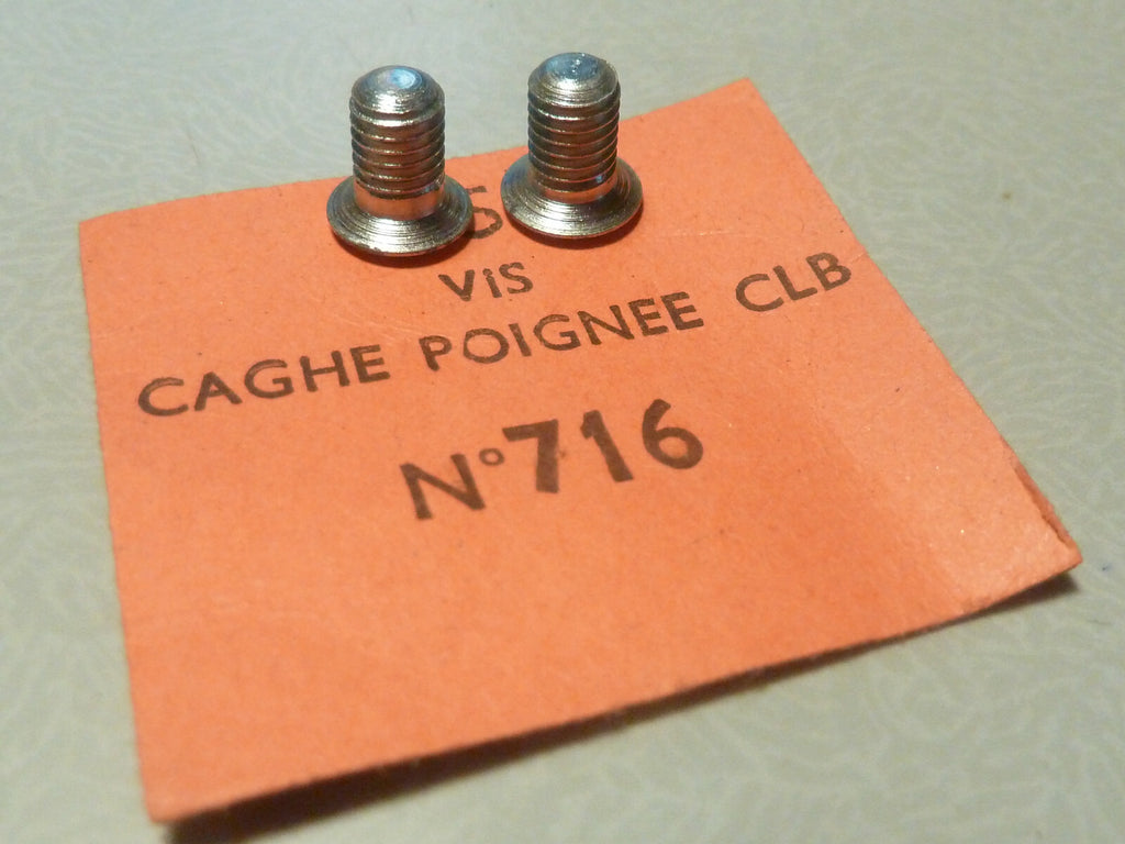 NOS neu 2 Vis M5x80 poignée CLB Peugeot neuve ancien stock