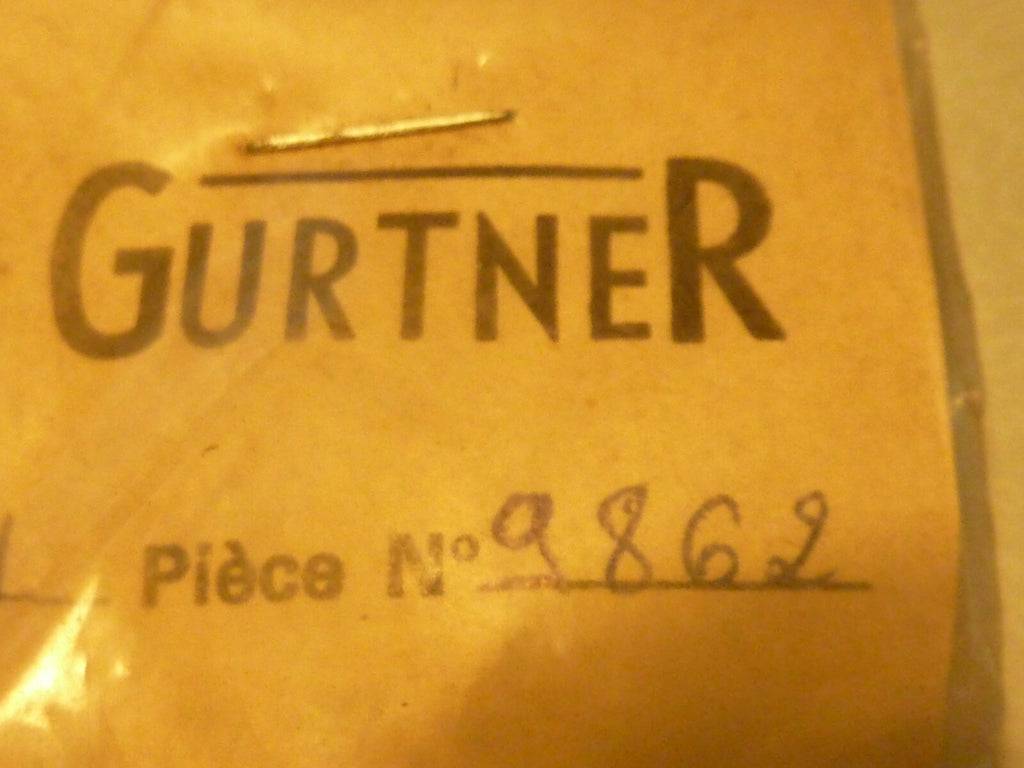✨ NOS neu gurtner 9862 COUVERCLE BOISSEAU DE GAZ "NU"  CARBURATEUR✨
