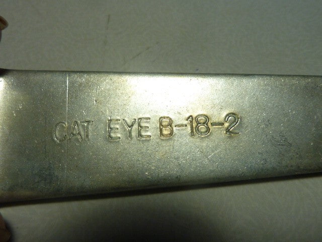 "NOS" vélo VINTAGE support REFLECTOR  CATADIOPTRE CAT EYEB-18-2