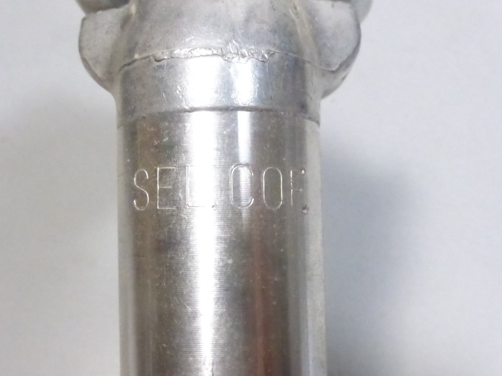 NOS SELCOF rétro Vélo Tige de selle  28.6 Seatpost vintage 07.95  275 mm ..