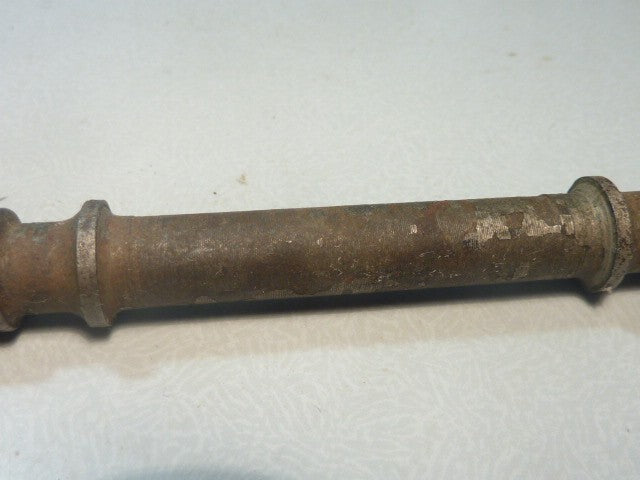 ancien Axe  longueur 121 mm diamètre 10mm  gorges