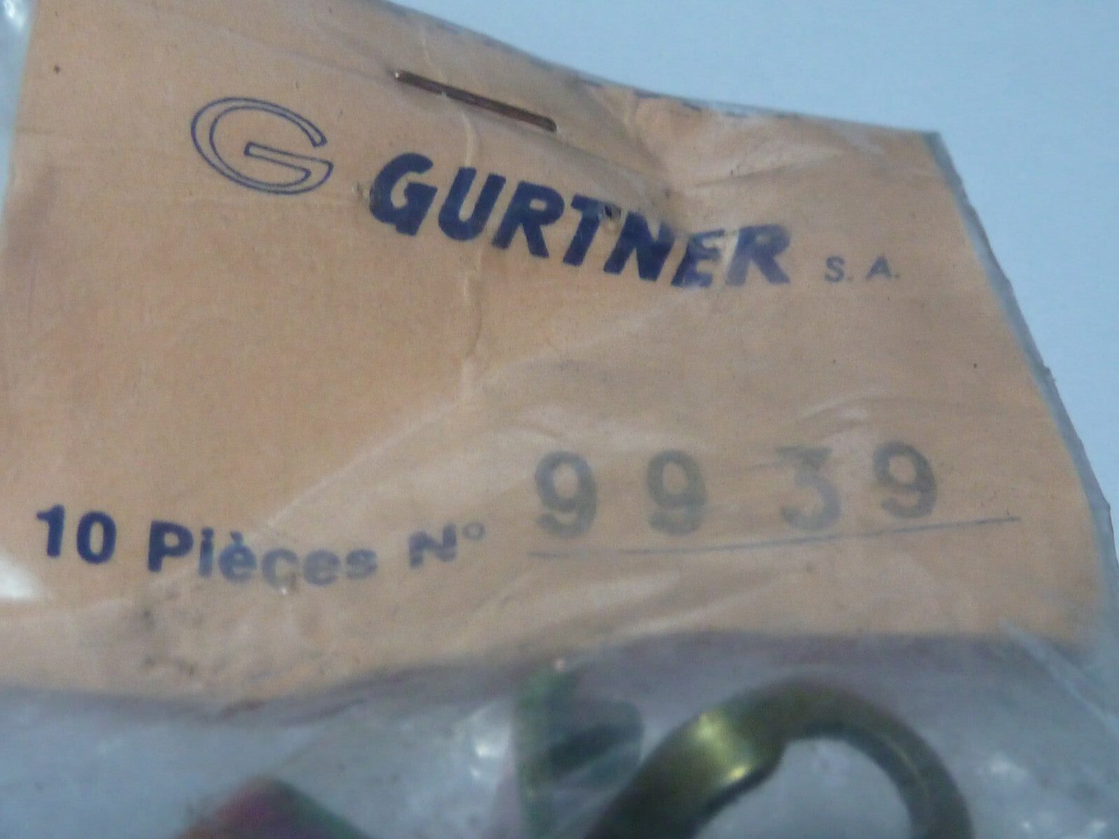 N.O.S etrier carburateur GURTNER 9939 E12 PEUGEOT 104 GT10 TSA ancien stock