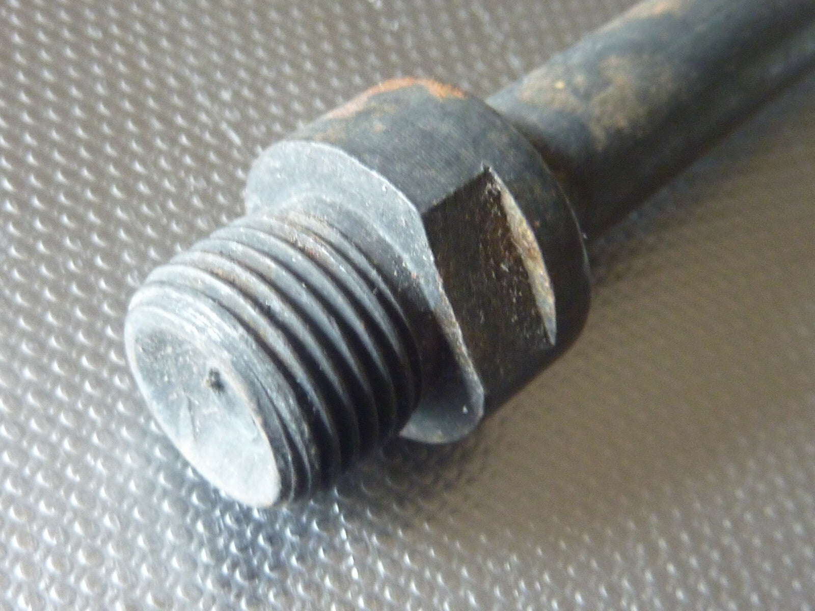 NOS Axe pédale droite Lyotard 129 mm neuf ancien stock  right sid