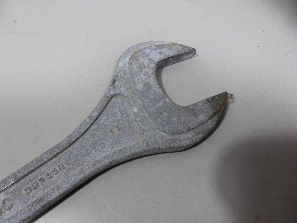 Ancienne Clé à Fourche FACOM Vanachrome N°33 Modèle Scientific 32 mm et 35 mm
