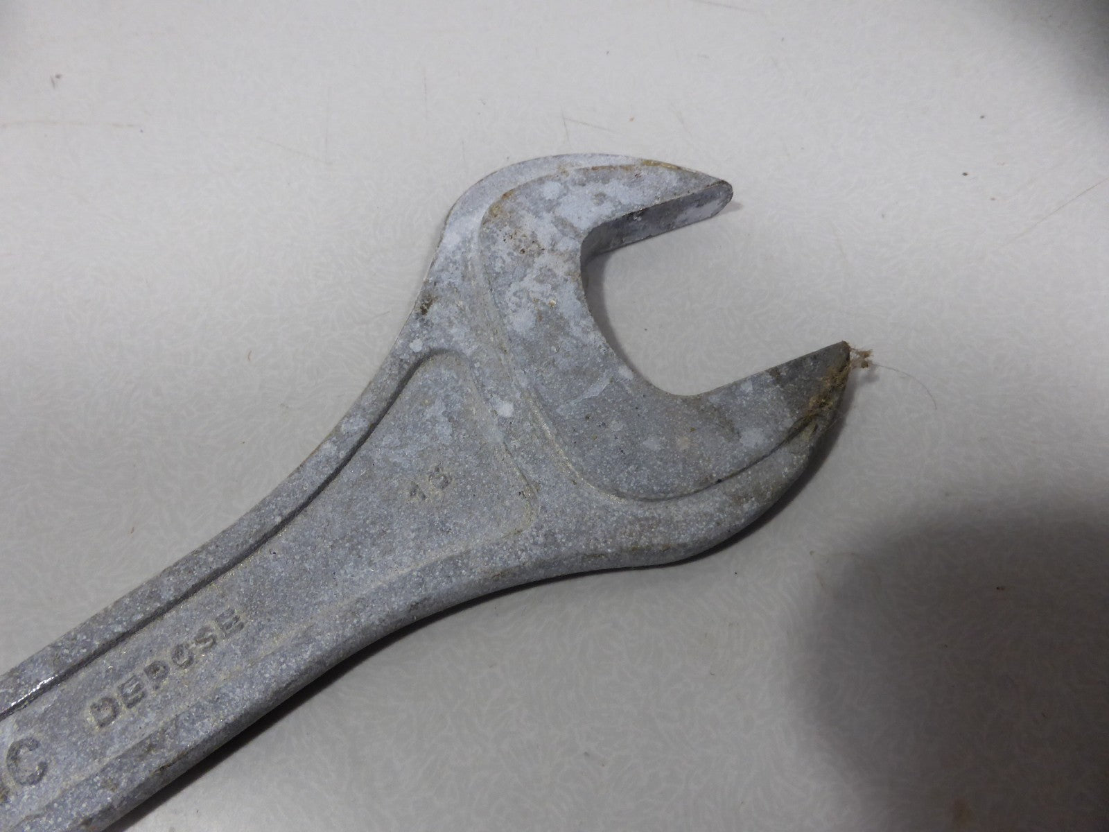 Ancienne Clé à Fourche FACOM Vanachrome N°33 Modèle Scientific 32 mm et 35 mm