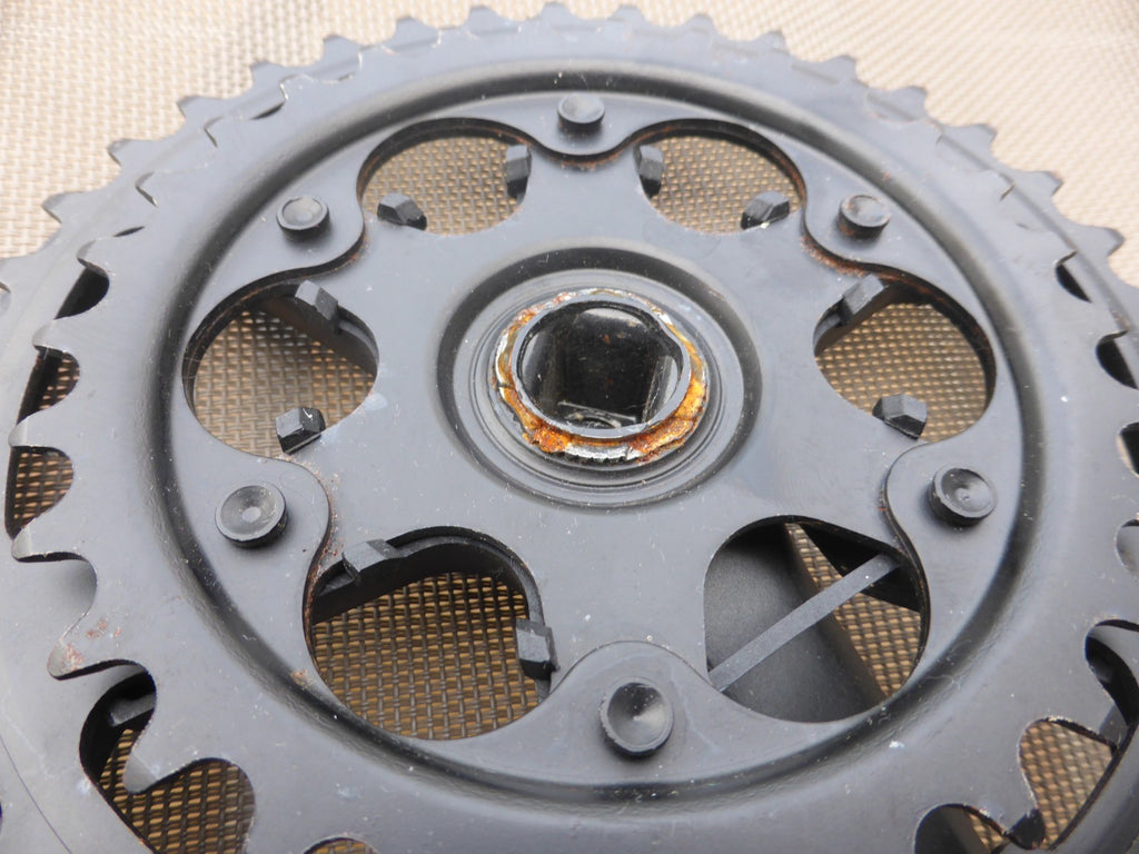 NOS Pédalier THUN NOVA velo vintage 30/38 dents  centre carré  manivelle 150 mm
