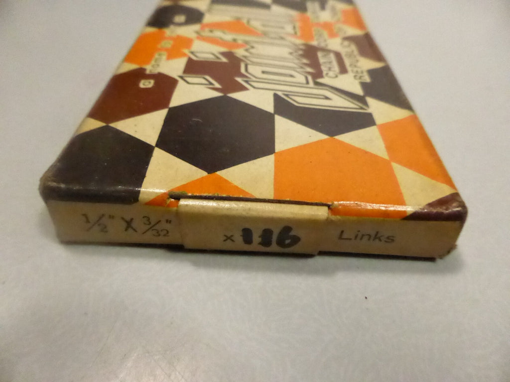 ✨ NOS chaîne vélo 1/2 x 3/32 – 116 maillons – vintage – Taiwan ✨